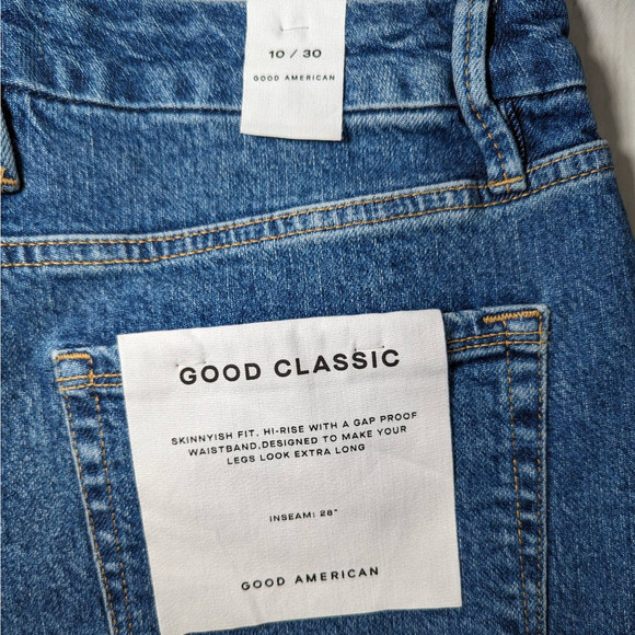 Good American High Rise Women Jeans - Blue - Picture 6 of 14